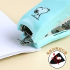 Creative small stapler, pencil sharpener set, student cartoon mini stapler set, 12-sized small binding machine Application Scenario